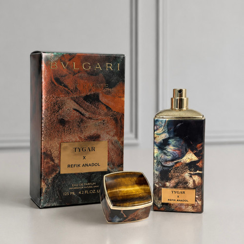 عطر بولگاری تایگار ایکس رفیک آنادول | Bvlgari Le Gemme Tygar x Refik Anadol