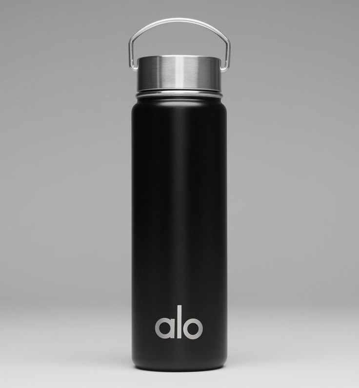 ماگ/بطری اورجینال برند آلو یوگا مشکی | Alo Water Bottle Black