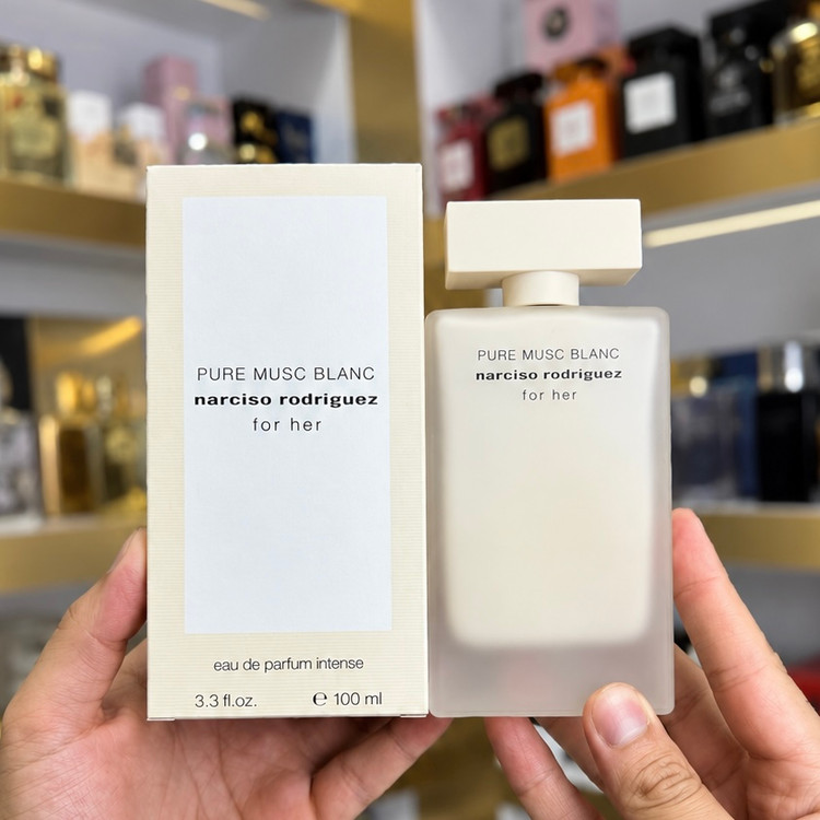 عطر نارسیسو رودریگرز فور هر پیور ماسک بلانک اینتنس | Narciso For Her Pure Musc Blanc