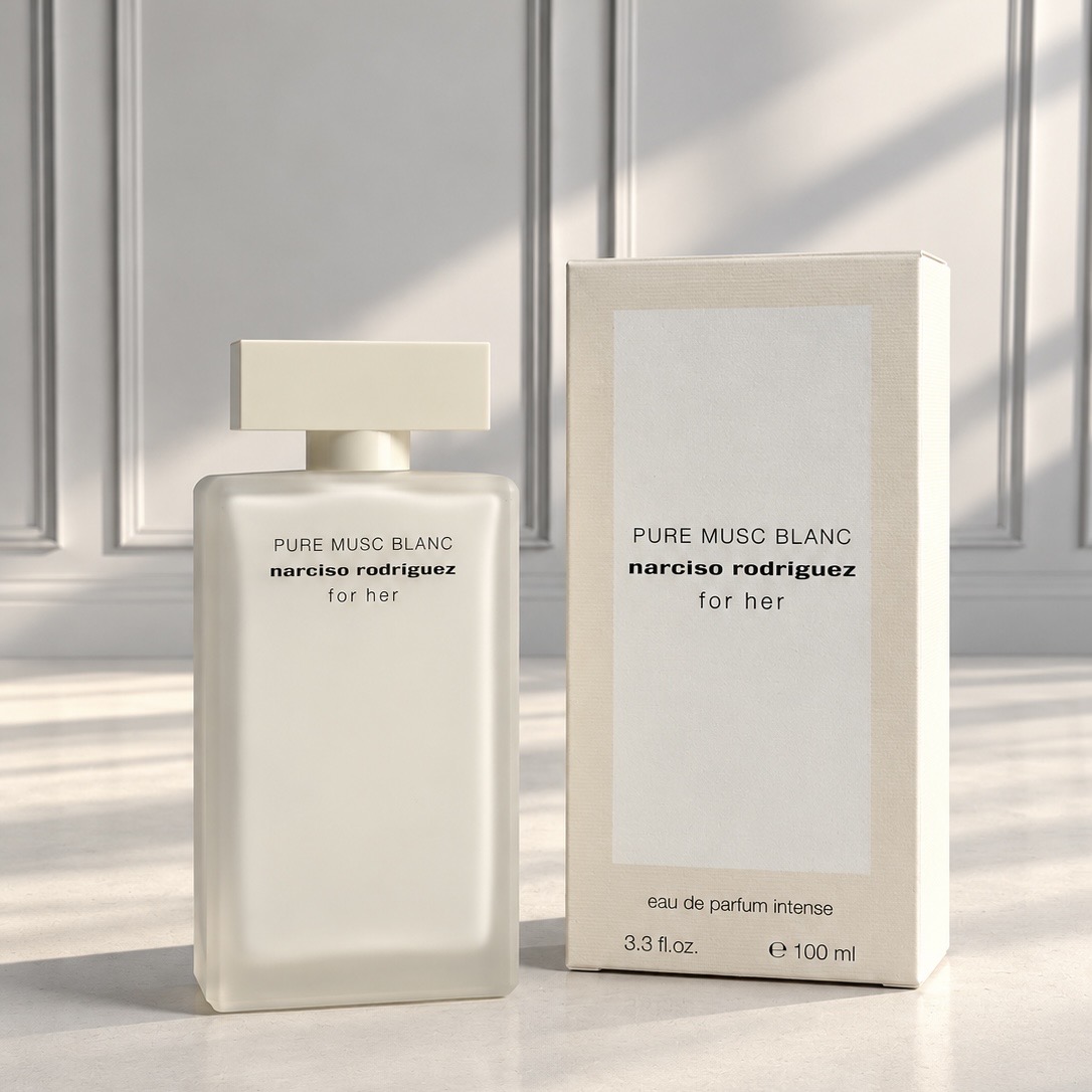 عطر نارسیسو رودریگرز فور هر پیور ماسک بلانک اینتنس | Narciso For Her Pure Musc Blanc